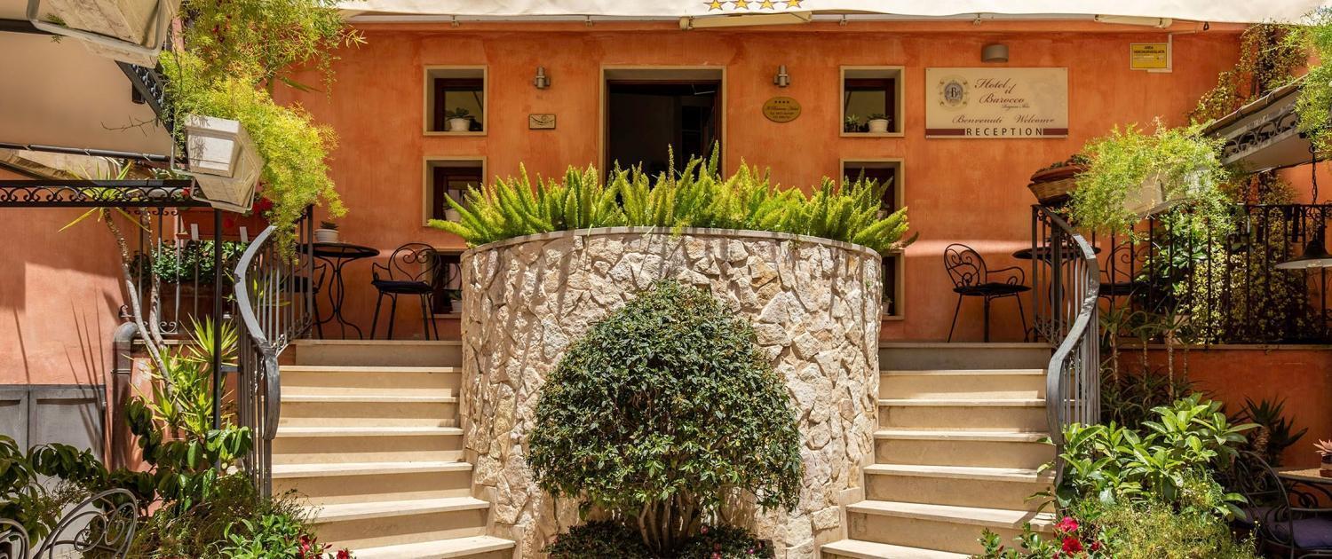 Hotel Il Barocco Рагуза Экстерьер фото